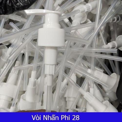 VÒI NHẤN, ĐẦU VÒI NHẤN FI24, FI28 CHO CHAI 500ML, 1000ML 88150