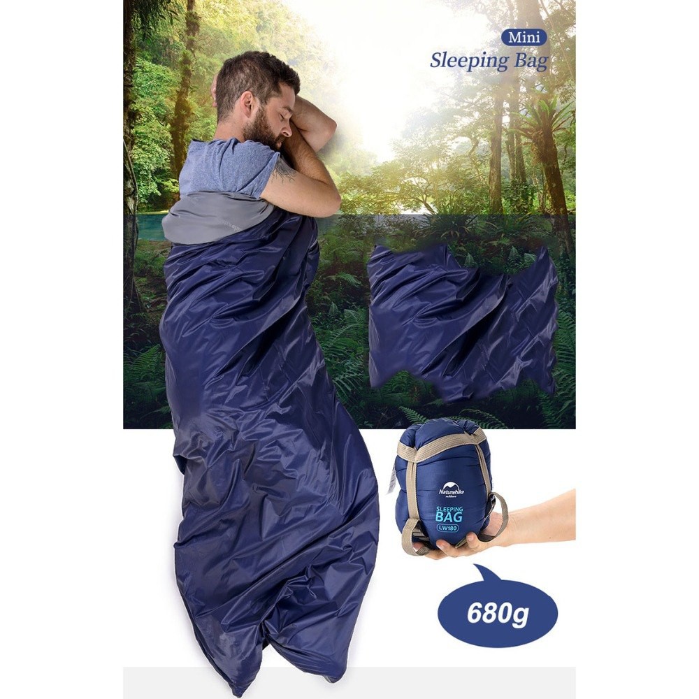 Túi ngủ dã ngoại siêu nhẹ NatureHike NH15S003-D LW180