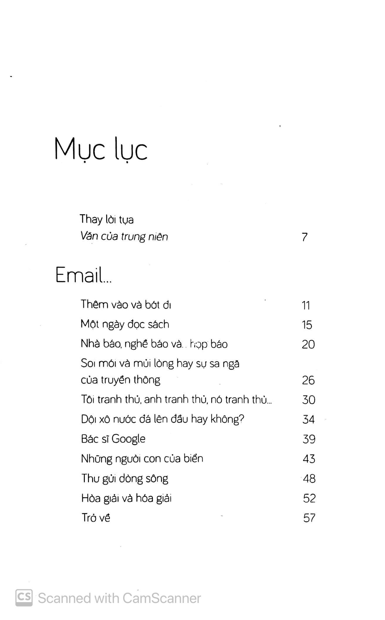 Email Lúc 0 Giờ (Tản Văn)