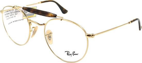 Gọng Kính Unisex Rayban RB3747V 2500 (50-21-145) vàng