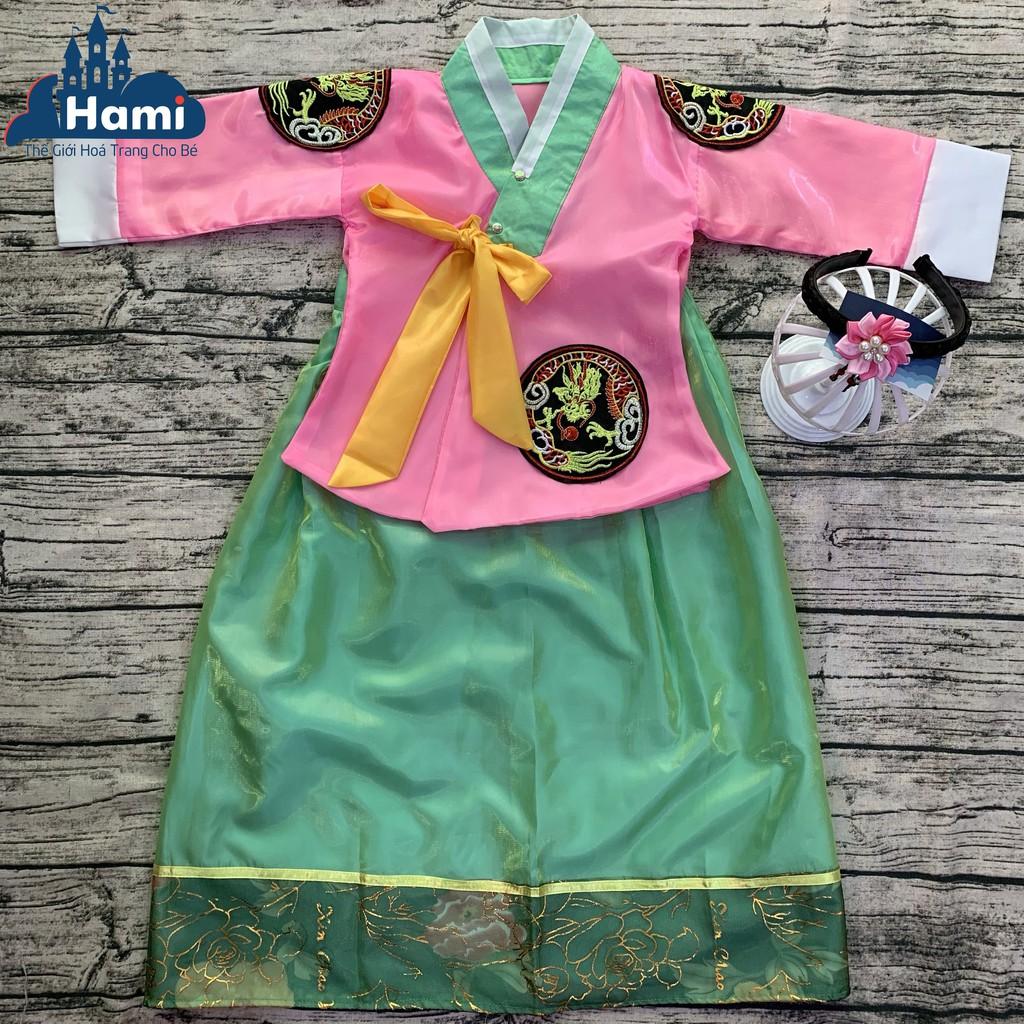 ẢNH THẬT - Trang Phục Truyền Thống Hàn Quốc Hanbok cho bé gái