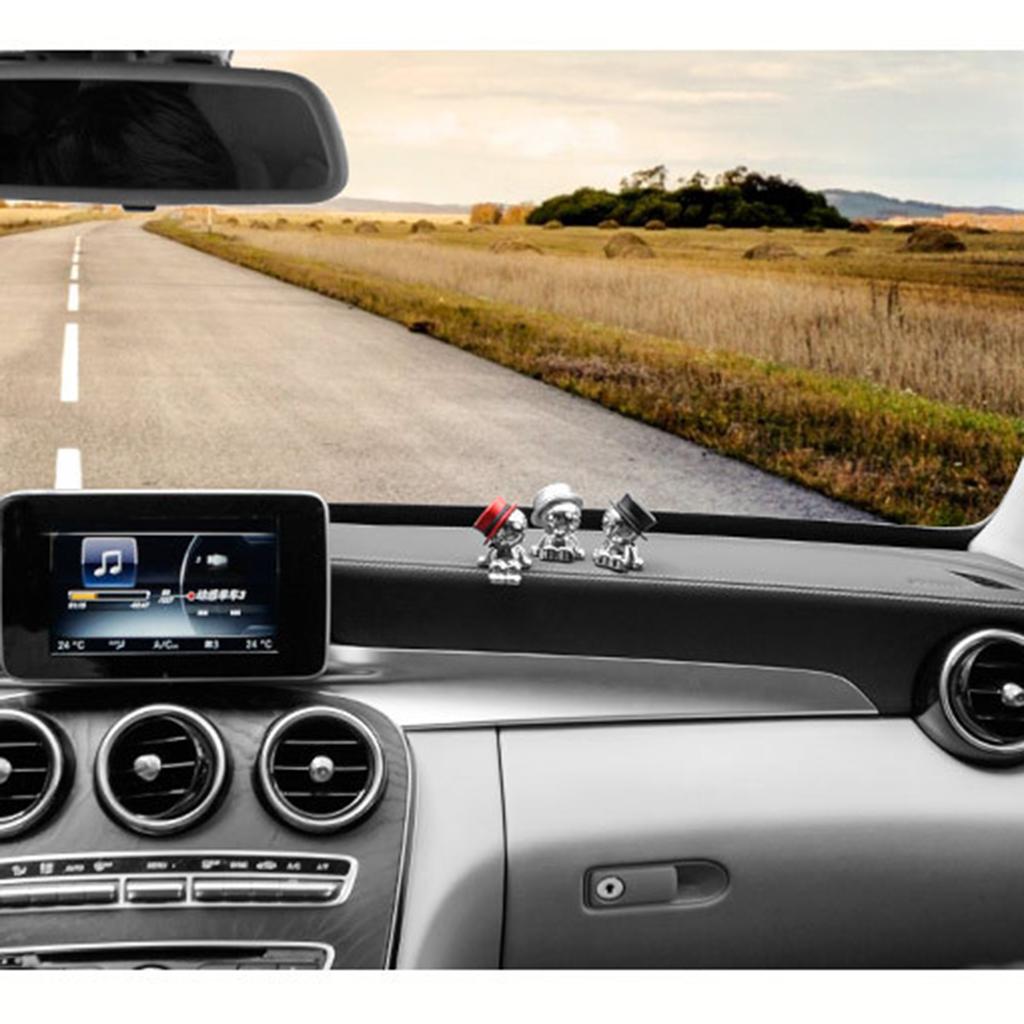 Magnet Car Mount Holder 360° Rotation Tablet Bracket with Spare Adhesive