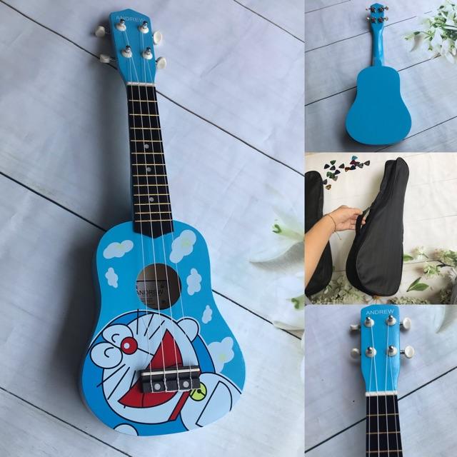 Đàn ukulele doremon - tặng phụ kiện