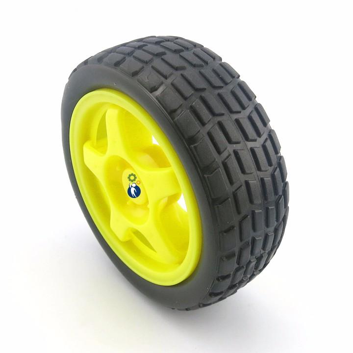 Bộ 2 Bánh Xe Cho Motor Giảm Tốc 1:48 3V