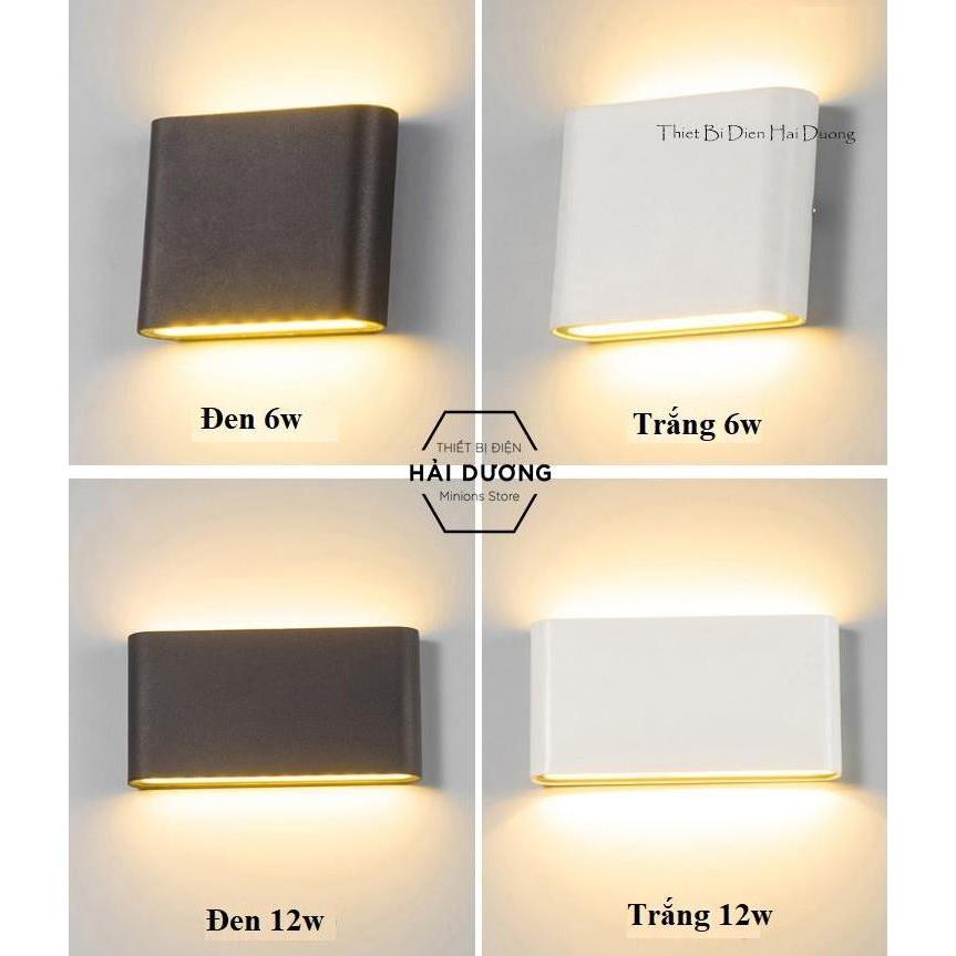 Đèn hắt tường 2 đầu kiểu dáng hiện đại - chống nước