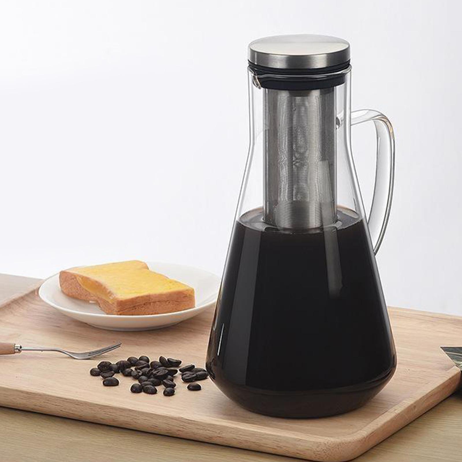 1.6L Cold Brew Coffee Maker and Tea Infuser Large Capacity