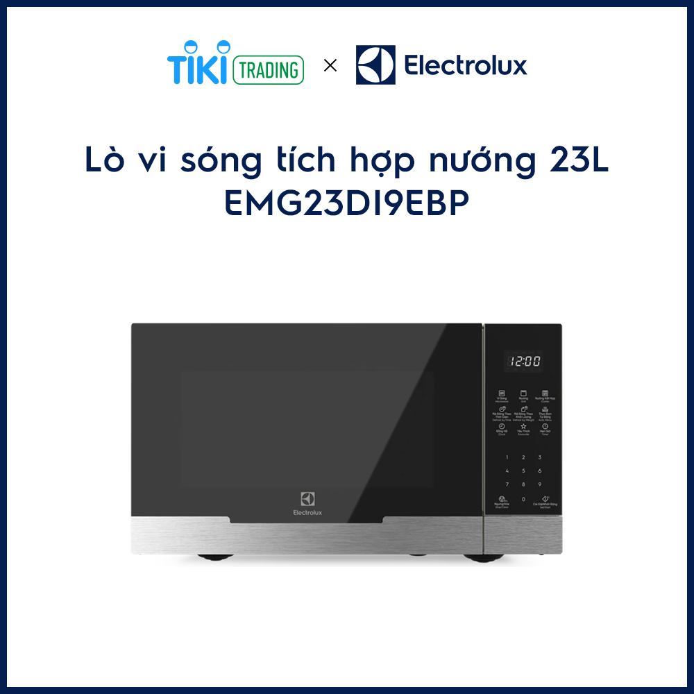 Lò vi sóng có nướng Electrolux EMG23DI9EBP 23L - Hàng chính hãng