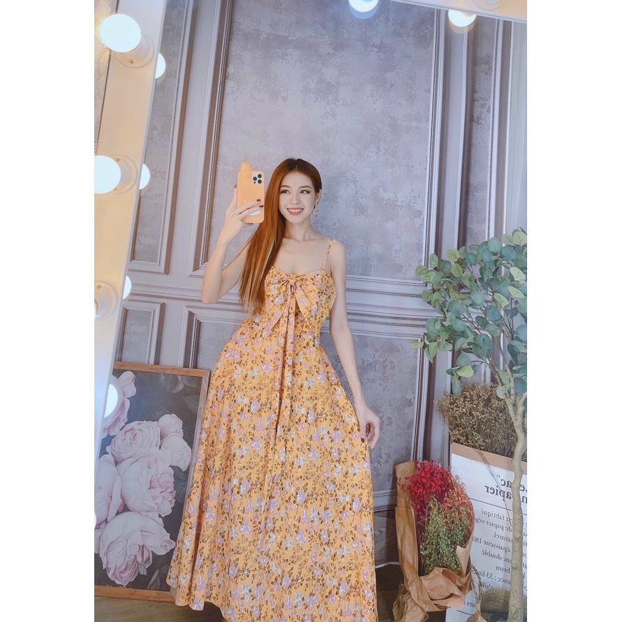 Đầm Xòe Maxi Y HÌNH tôn dáng siêu sang trọng cho các nàng