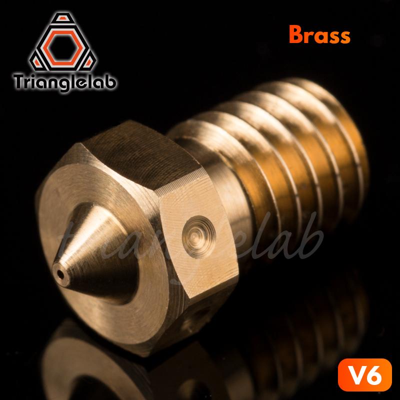 Trianglelab Chất lượng hàng đầu V6 Vòi phun cho máy in 3D Hotend TD6 CHC Kit TR6 V6 Vòi phun Ma trận DRAGON RAPIDO HOTEND cho DDE
