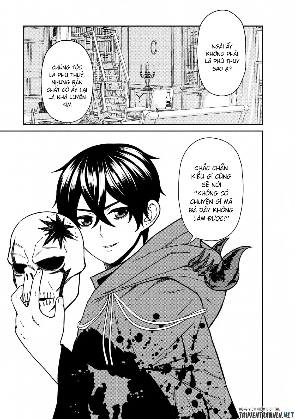 pháp sư mạnh nhất quân đội ma vương hoá ra là con người chapter 7 25