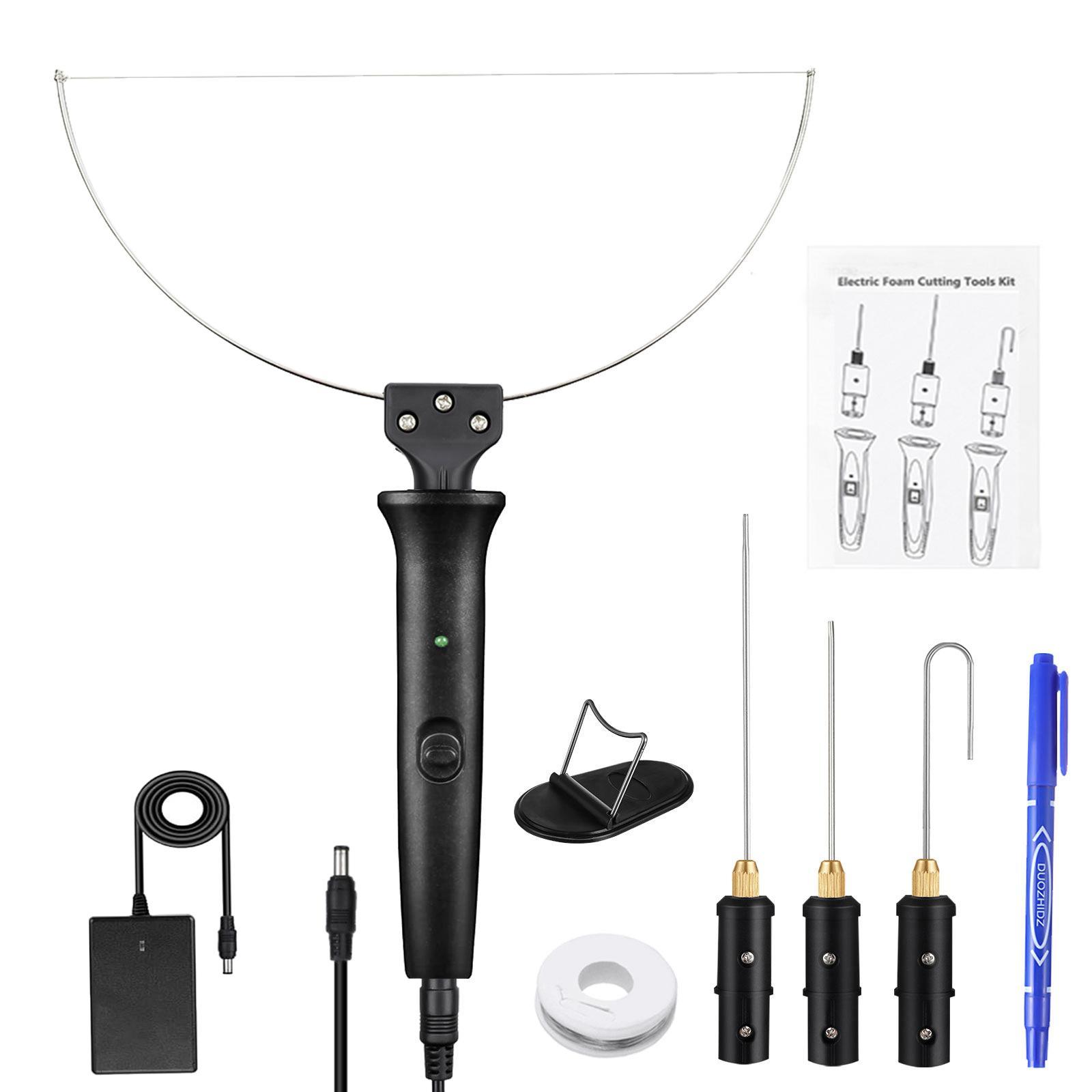 Hot Wire Foam Cutter  Mark Pen Polyethylene Carving 18W Cutter Set