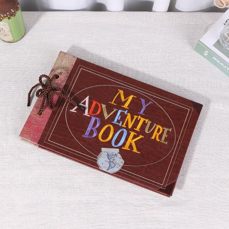 Sổ lưu niệm album cổ điển gia đình tự làm thủ công