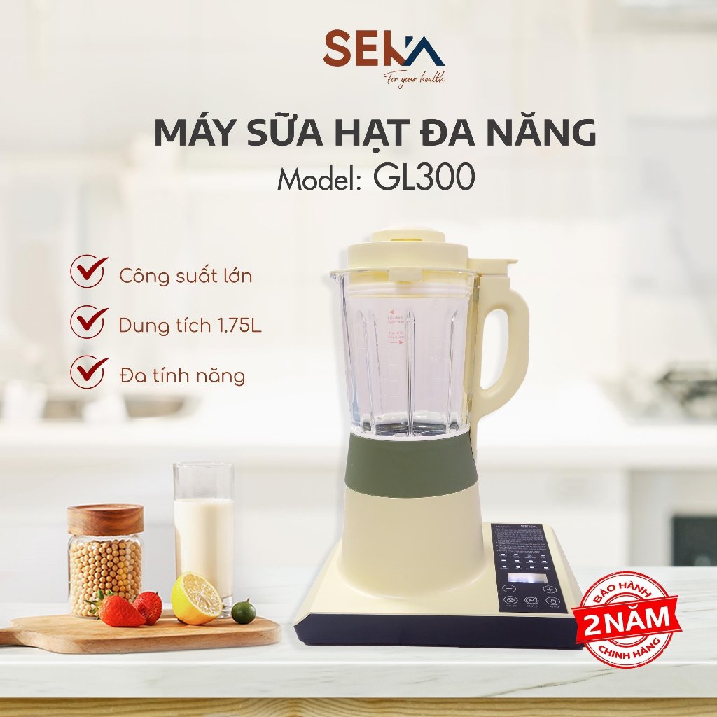 Máy Làm Sữa Hạt Đa Năng SEKA GL300 - Hàng Chính Hãng