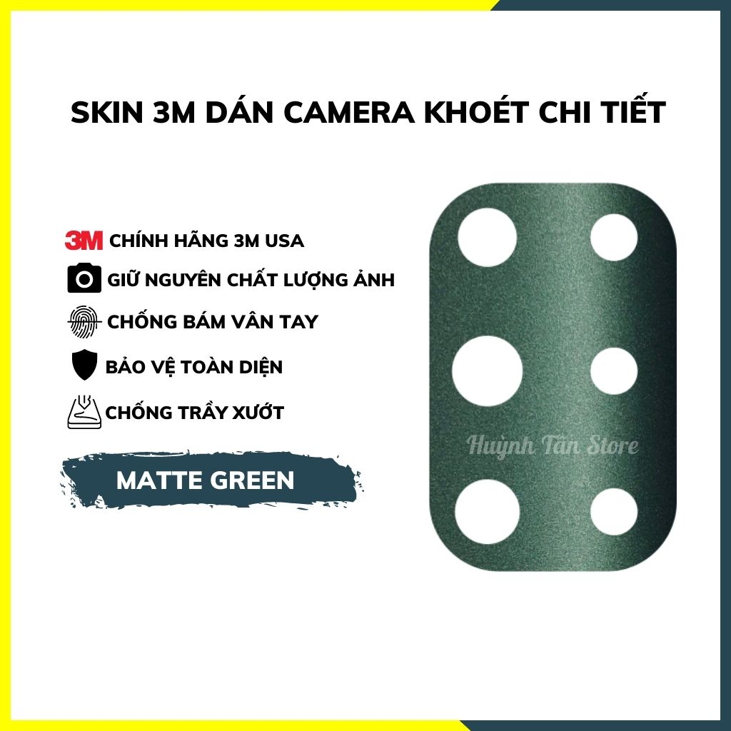 Dán skin camera cho oneplus 8T khoét lỗ chi tiết giữ guyên chất lượng ảnh chụp