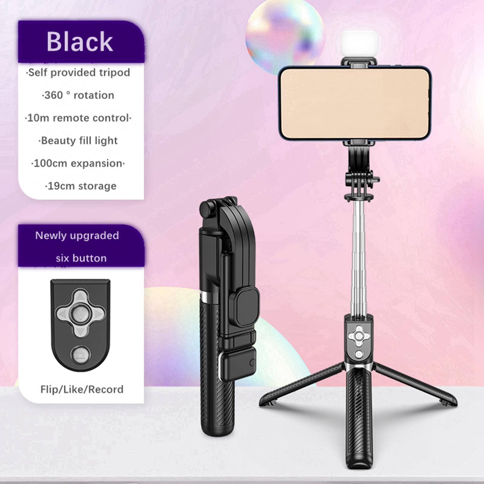 Selfie Stick Tripod Remote Lightweight for Video Recording Phone