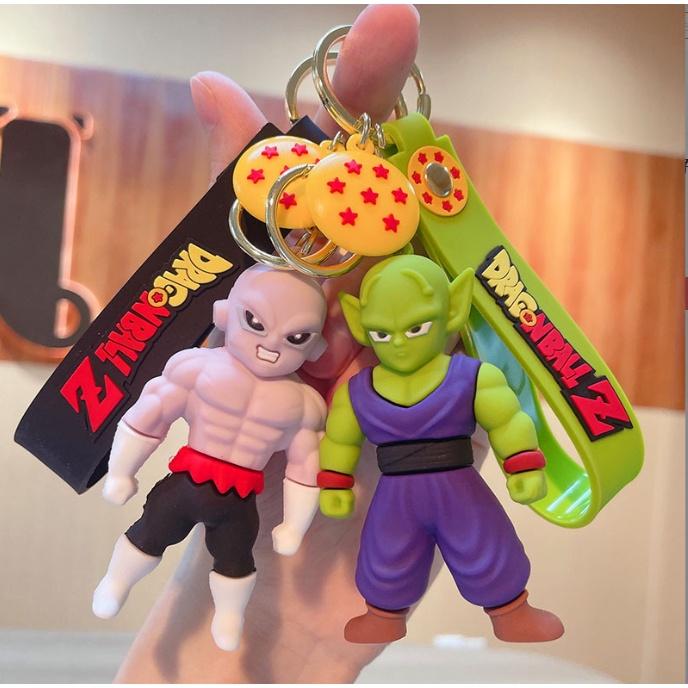Móc khóa Dragon ball Gohan, Ma bư, Jiren, Piccolo, Thần rùa PVC loại tốt đẹp