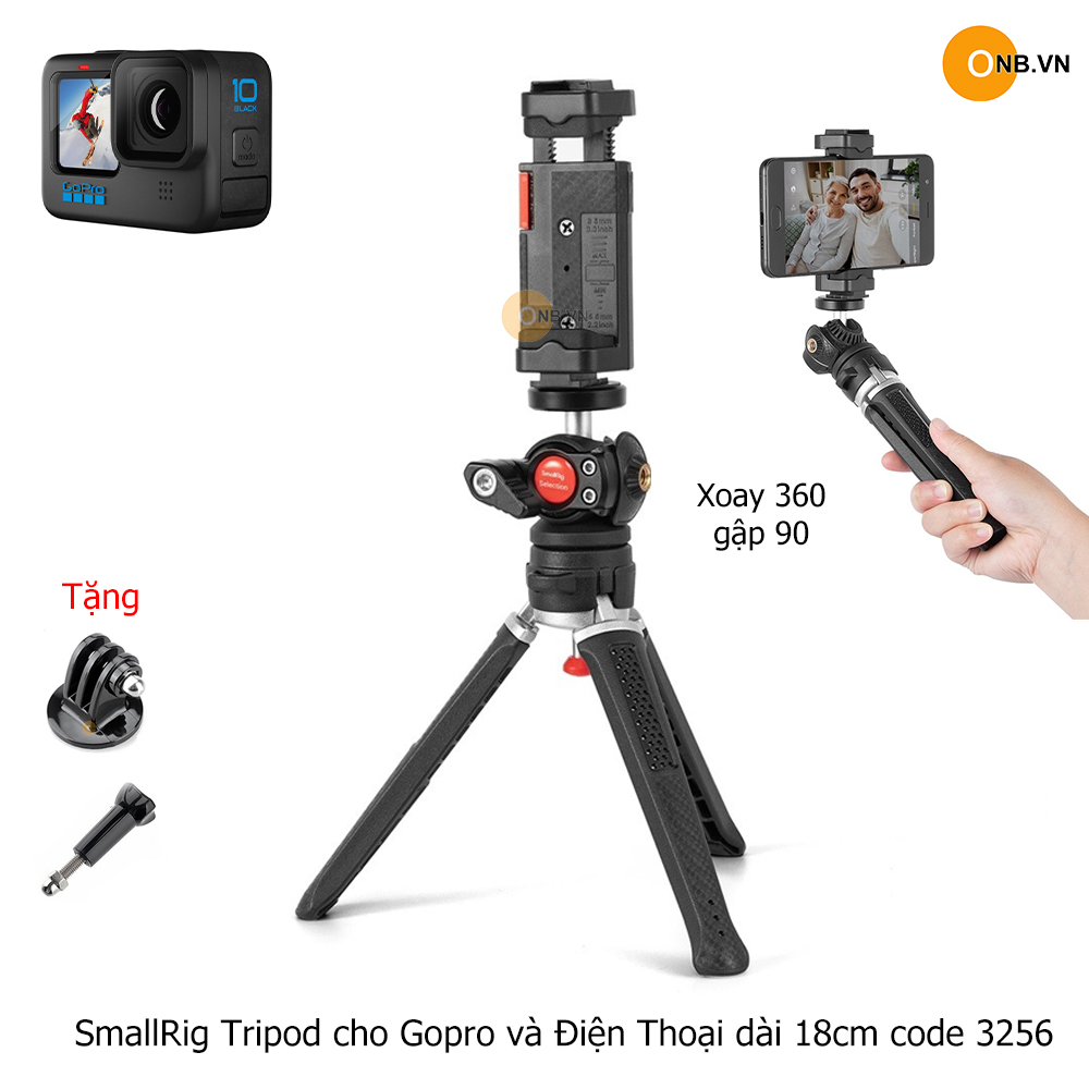 SmallRig Tripod cho Gopro - Điện Thoại dài 18cm code 3256