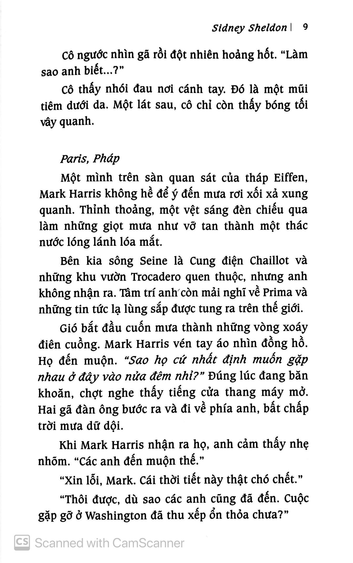 Bóng Tối Kinh Hoàng (Truyện trinh thám) - Sidney Sheldon