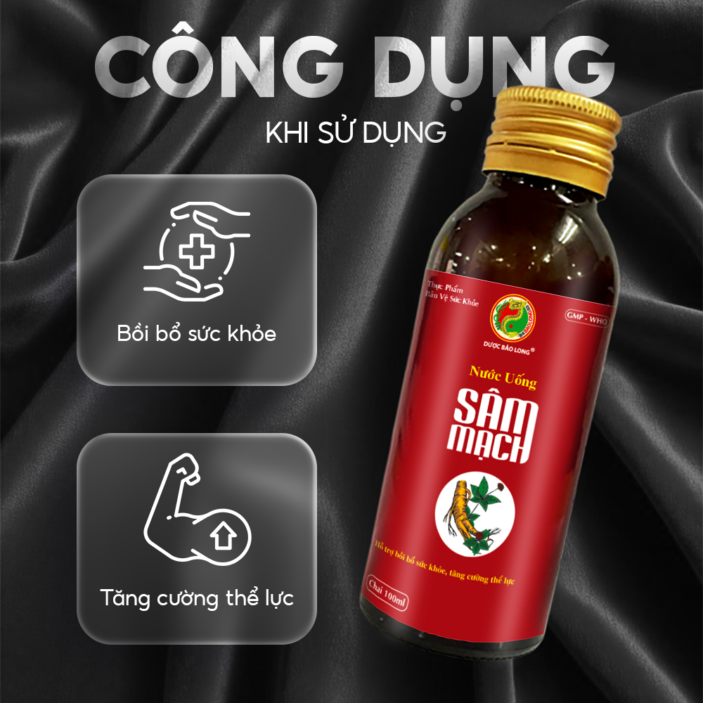 Nước Uống Sâm Mạch