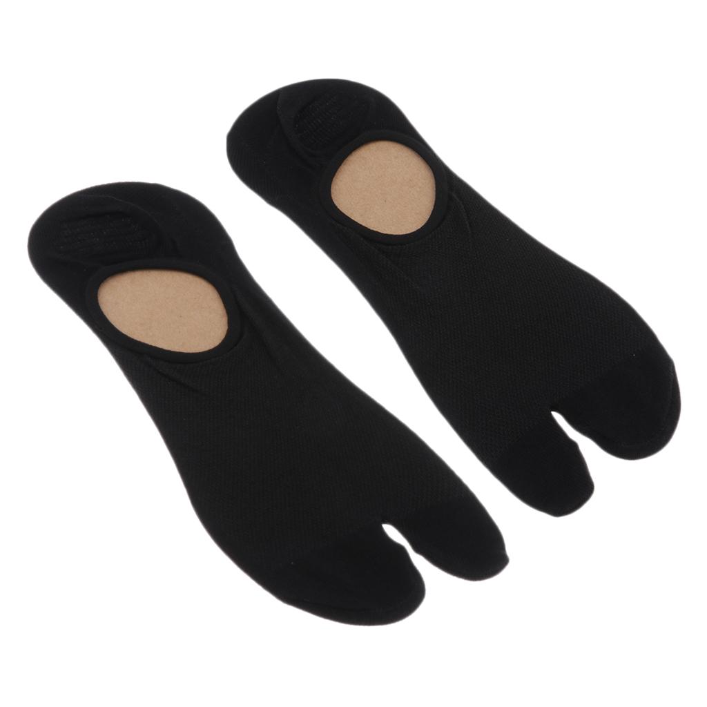 4 Pair Men Cotton Split 2 Toe Socks Tabi Socks Japanese Style Socks Breathable