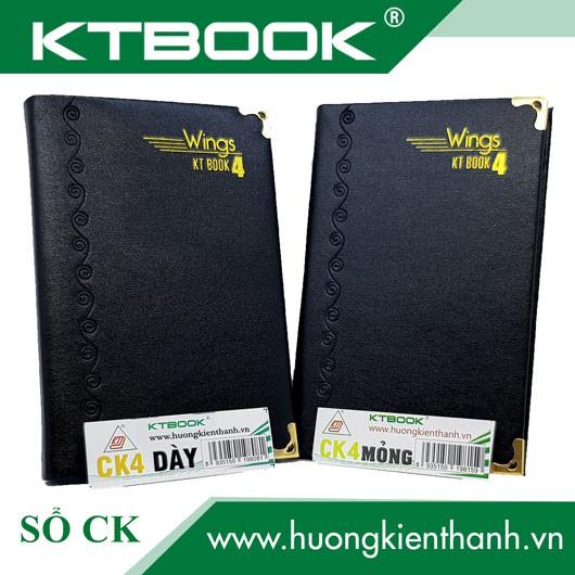 Gói 2 cuốn Sổ ghi chép Bìa Da Đen KTBOOK Cao Cấp KT 4 Dày khổ A6 - 200 trang