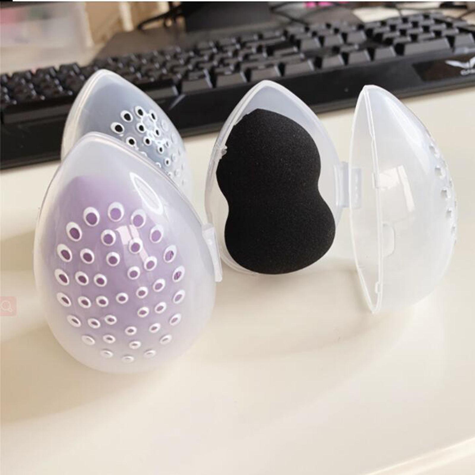 Beauty Egg Storage Box Organizer Cosmetic Holder Bracket for Travel Tool