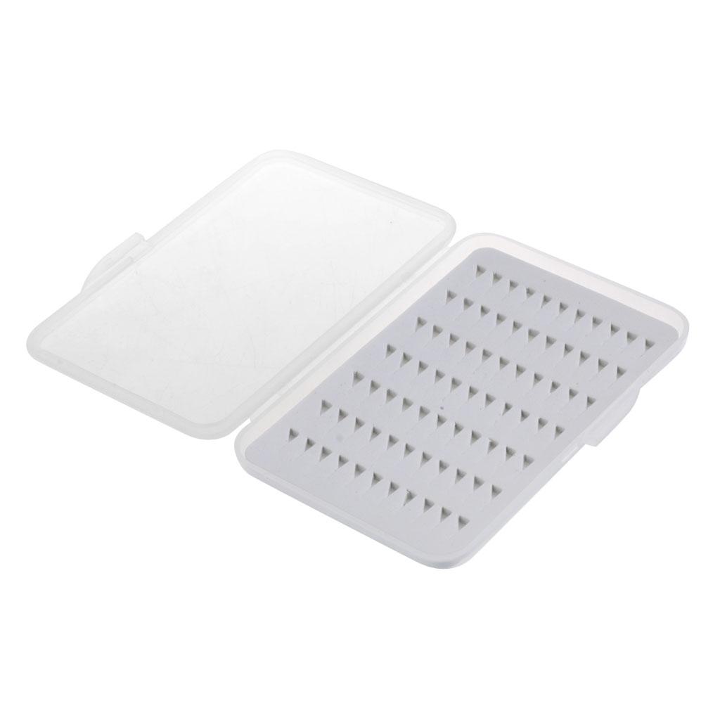 Pocket Waterproof Slit Foam Fly Fishing Box Ultra Slim Flies Storage Case S