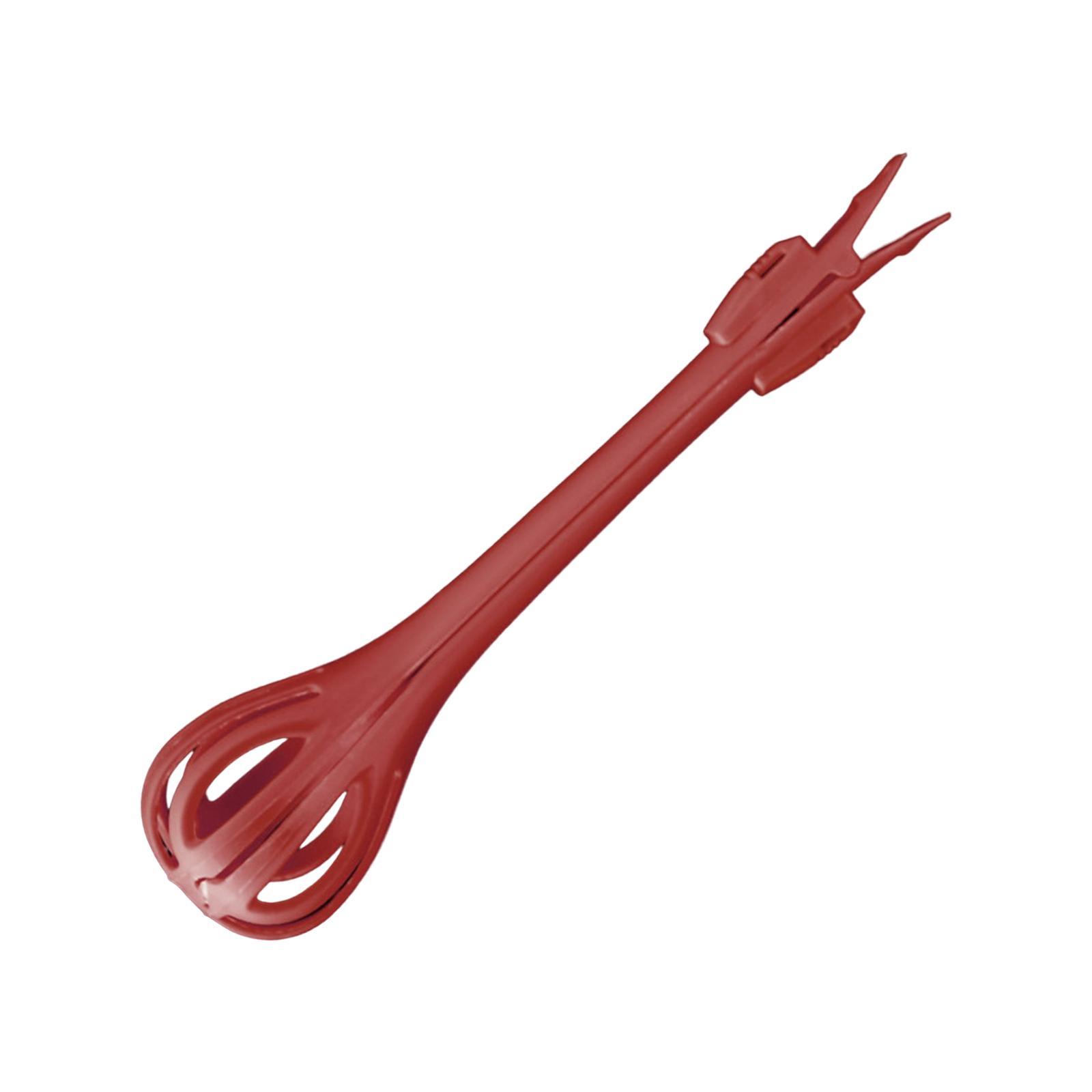 Versatile Egg Beater Whisk with Hanging Holes Noodle Tongs for Stirring Baking Blending