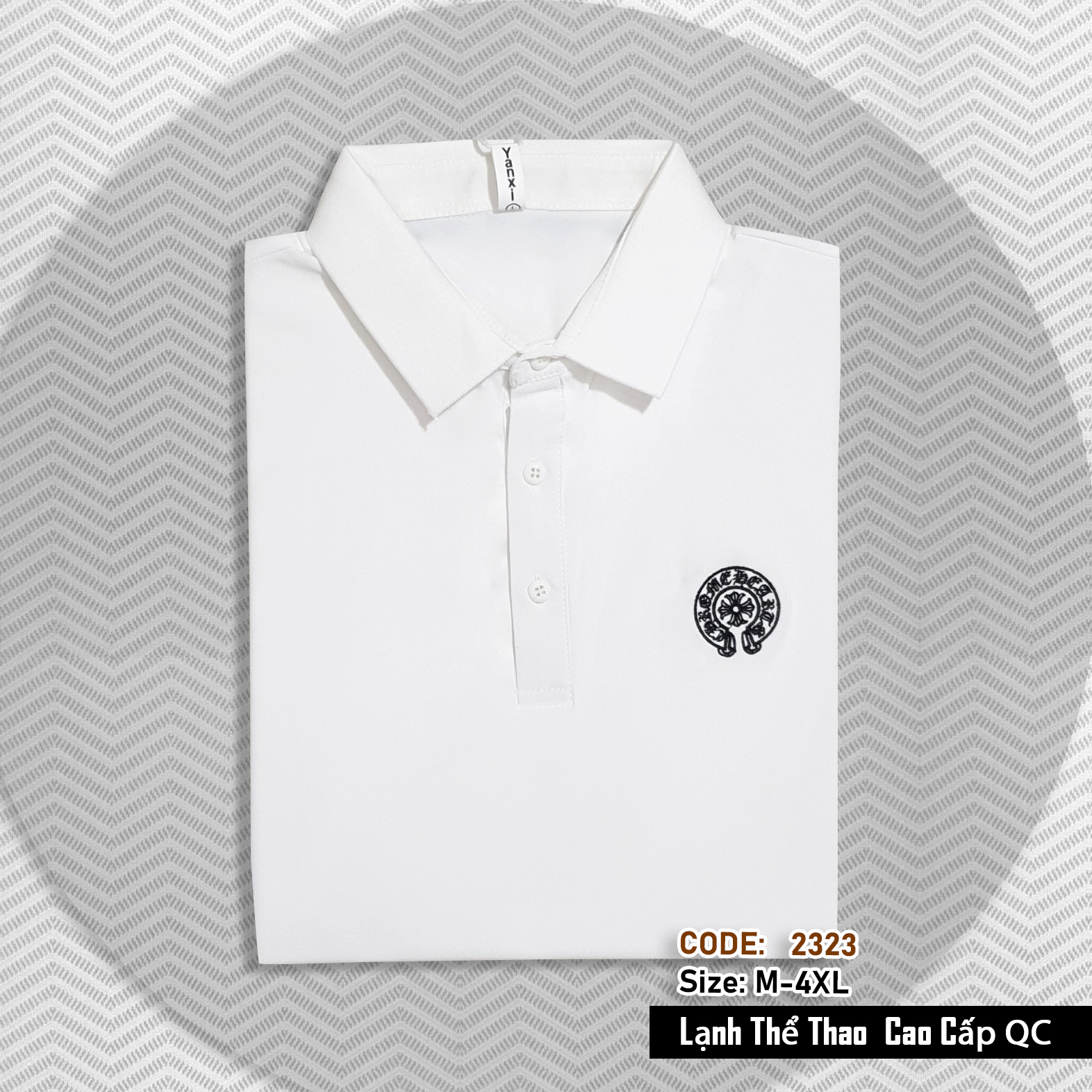 2323 - Áo Polo nam tay ngắn, Áo cổ trụ nam thun lạnh cao cấp, hàng Xưởng may Vinh Thiện Phát, sỉ từ 10 cái