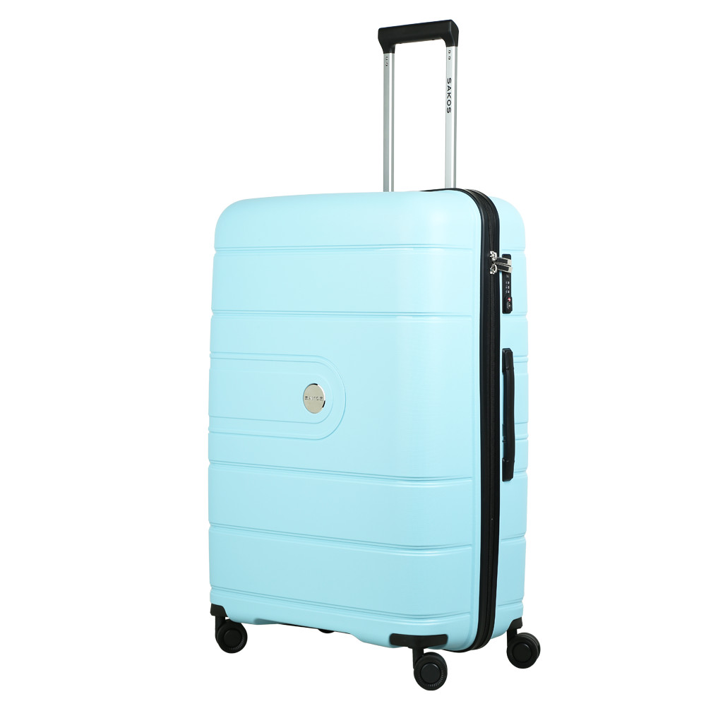 Vali Kéo Nhựa Du Lịch SAKOS PARALLE Z30 - Size L / Ký Gửi - Khóa TSA - Nhựa PP - Hàng chính hãng- Hàng chính hãng