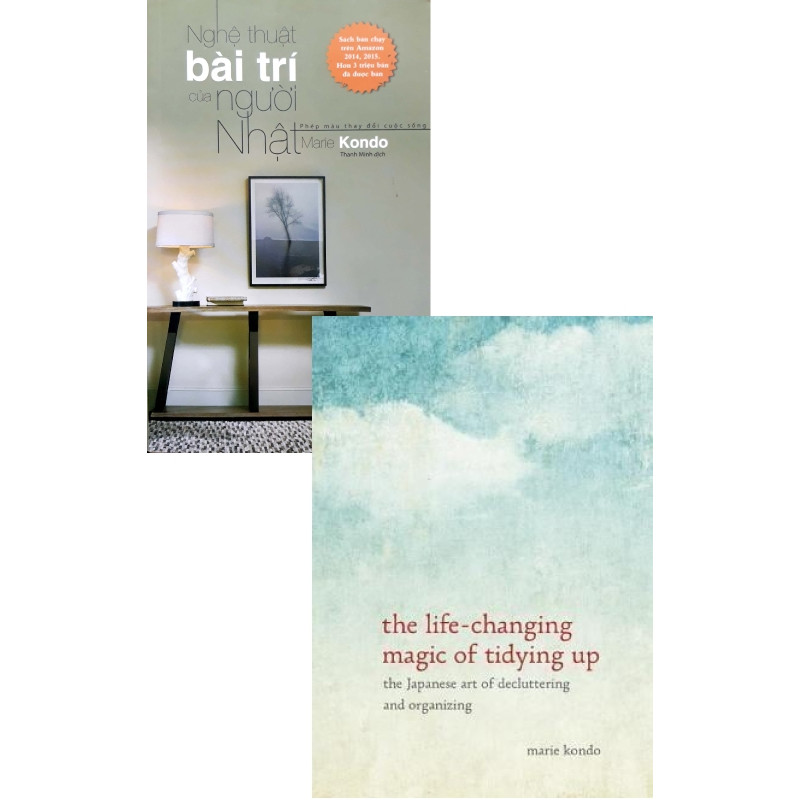 Combo The Life-changing Magic Of Tidying Up: The Japanese Art Of Decluttering And Organizing Hrd - Nghệ Thuật Bài Trí Của Người Nhật