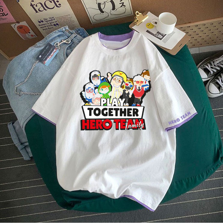 Áo Together Hero Team màu trắng