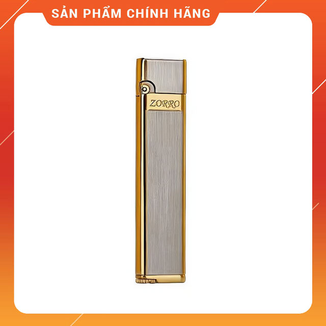 Vỏ Hột Quẹt Bật Lửa Xăng Đá Zorro Z668-002 Kiểu Dáng Nhỏ Gọn Tiện Lợi FULL BOX
