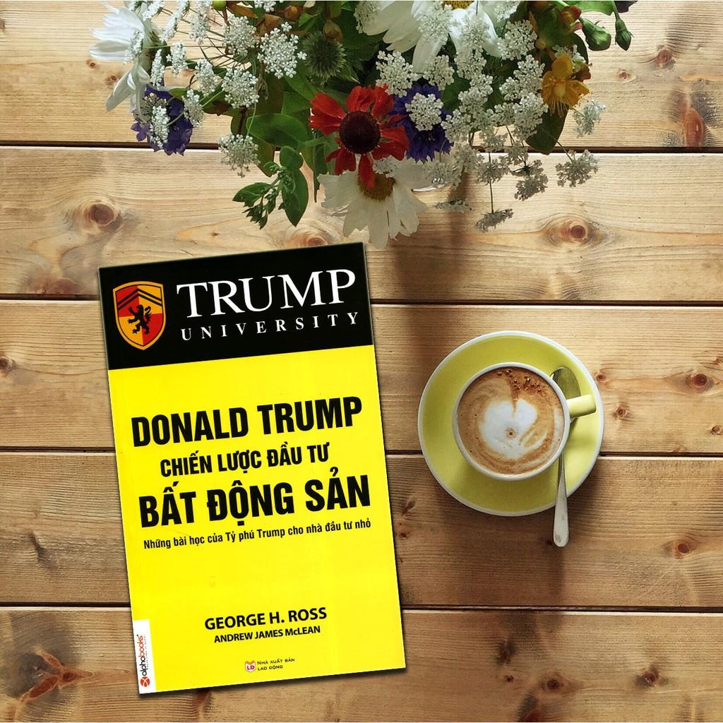 Sách - Combo Trump University (Bất Động Sản Căn Bản + 100 Lời Khuyên Bất Động Sản + Đầu Tư + Chiến Lược) - Lẻ, tùy chọn