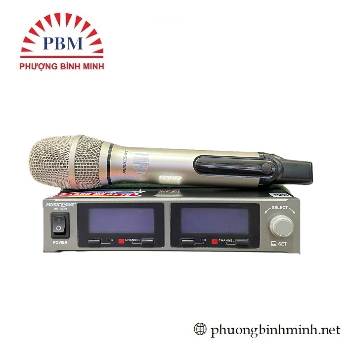 Micro karaoke MUSICWAVE HS1700 - Hàng chính hãng.