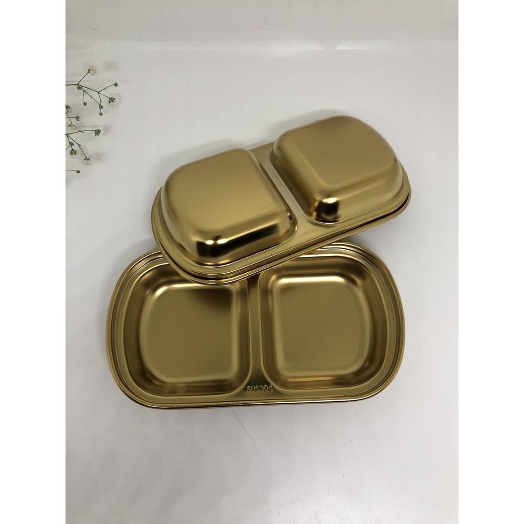 Cặp chén nước chấm gia vị, nước sốt sus 304 cao cấp sang trọng sáng bóng sành điệu cho nhà hàng khách sạn Inox 304 Hcm