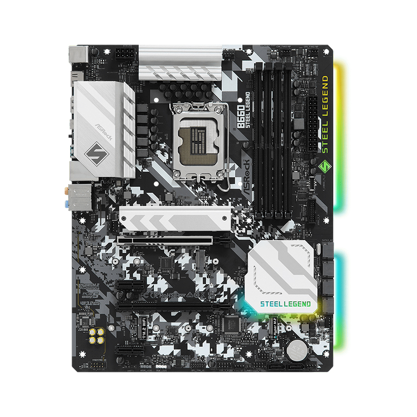 Bo Mạch Chủ Mainboard ASRock B660 Steel Legend - Hàng Chính Hãng