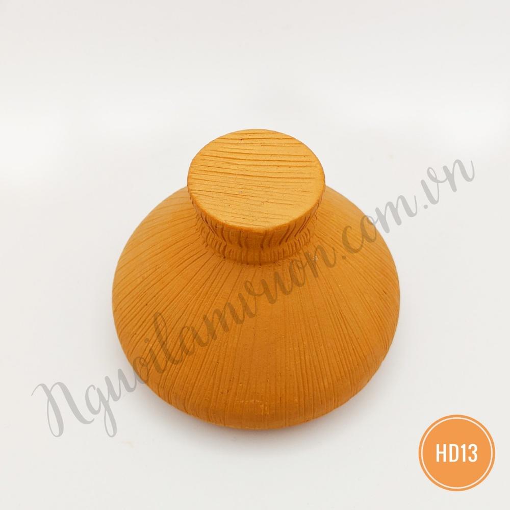 Hũ đất nung trang trí có nắp xinh xắn