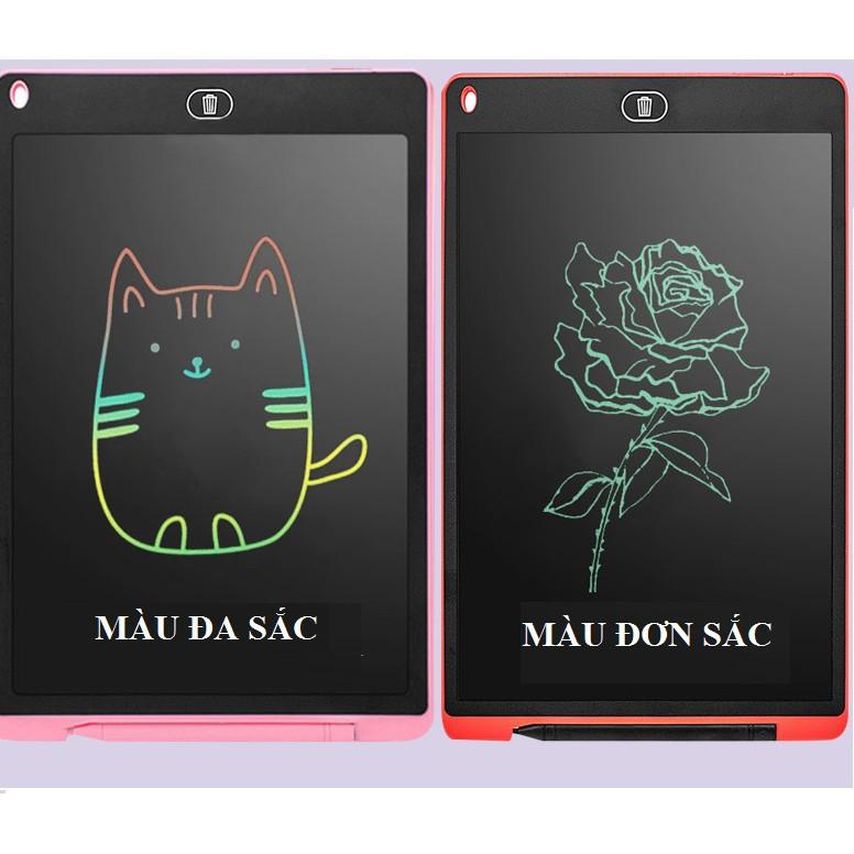 Bảng viết, bảng vẽ điện tử thông minh tự động xóa cho bé 8inh, 8''5 inch, 10 inch, 12 inch