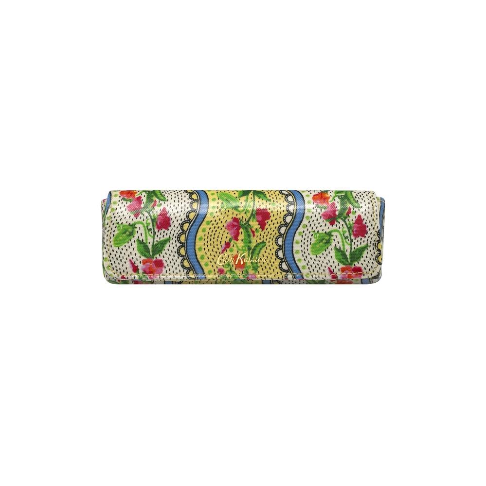 Cath Kidston - Hộp đựng mắt kính/Glasses Case - Sweet Pea Stripe Small - Yellow -1042856