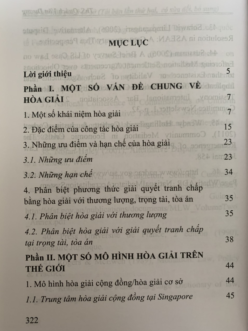 Công tác hòa giải ở cơ sở