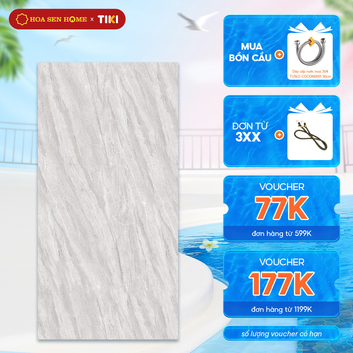 Gạch men lát nền LUSTRA INDAL0801600005 loại gạch granite vân đá tự nhiên độ dày 9.4mm, gạch 1 face, kích thước 800mmx1600mm, thùng 2 viên - Hàng chính hãng