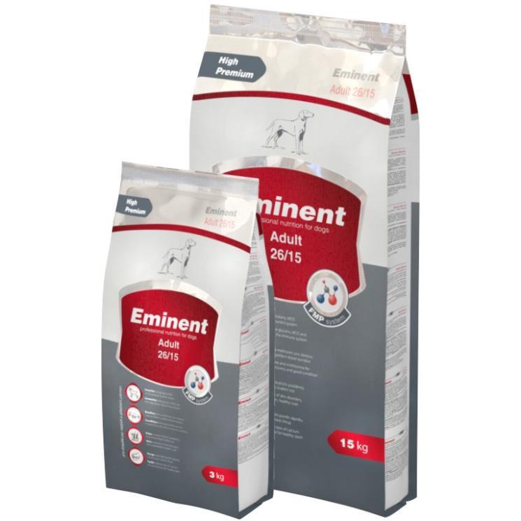 Eminent Adult - 3kg, Thức ăn cho chó trưởng thành, dành cho Chó giống vừa và giống nhỏ. Hạt cho chó trưởng thành