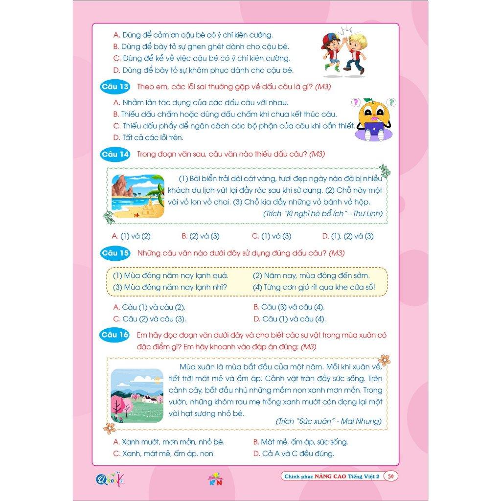 Combo Chinh Phục Nâng Cao Toán Và Tiếng Việt Lớp 2 - Kết Nối Tri Thức Với Cuộc Sống -Cả Năm (2 Cuốn)