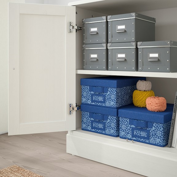 BODO, Tủ đựng đồ 2 cửa mở DRA_065, 81x47x89cm