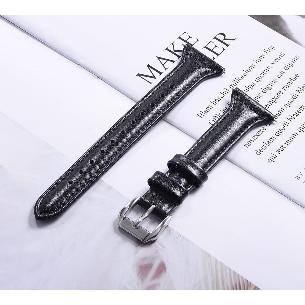 Dây đeo bằng da mỏng cho đồng hồ thể thao Huami Amazfit Stratos 2 2S 3