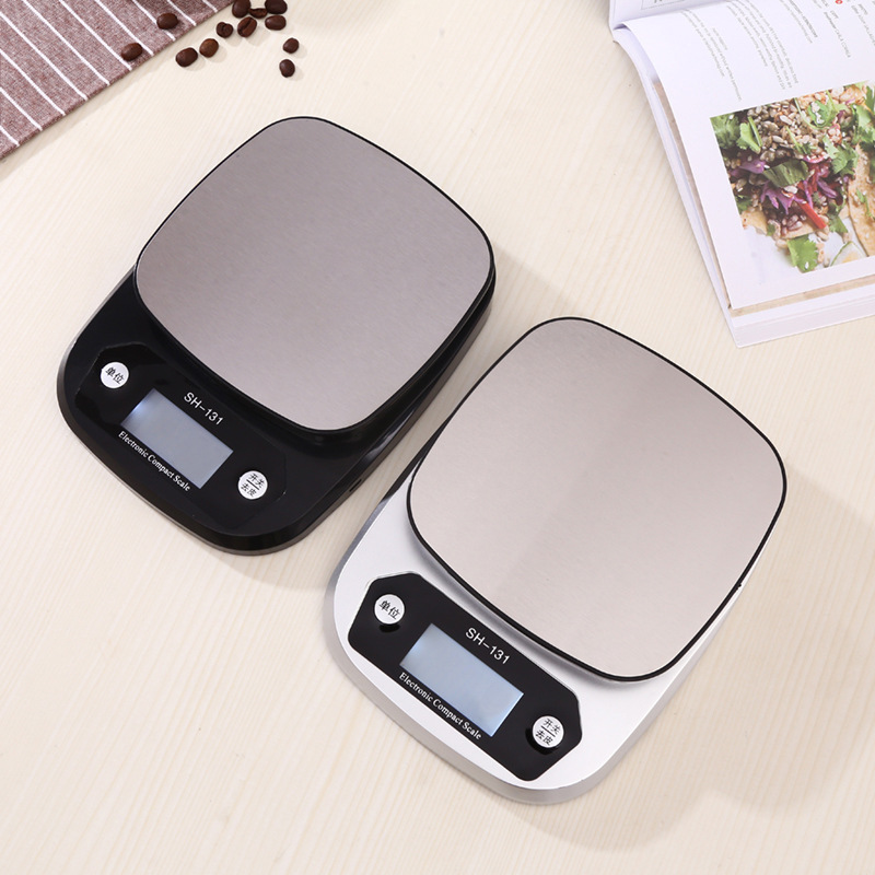 Cân điện tử nhà bếp định lượng tối đa 5kg, cân tiểu ly độ chính xác đạt 0,1g