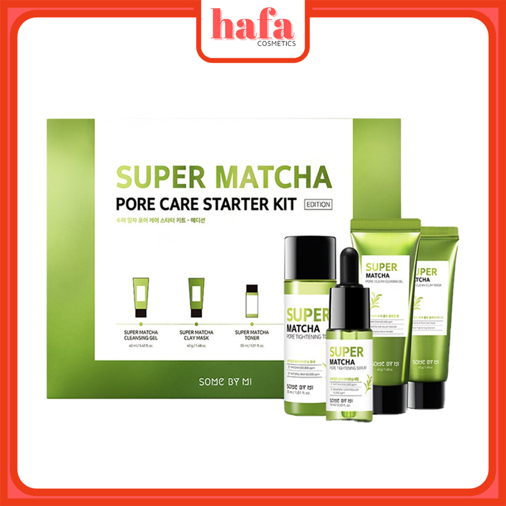 Bộ chăm sóc Some By Mi Super Matcha Pore Care Starter Kit-Edition