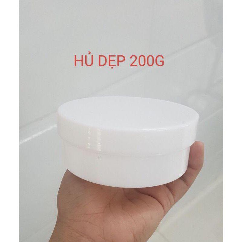 HỦ 200gr ĐỰNG KEM BODY DẸP (CÓ 3 MÀU)