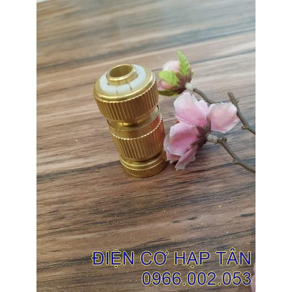 BỘ NỐI NHANH BẰNG ĐỒNG - ĐẦU RA - ĐẦU VÀO  CHO MÁY RỬA XE –RĂNG 22-  27MM